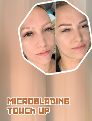 After microblading touch up