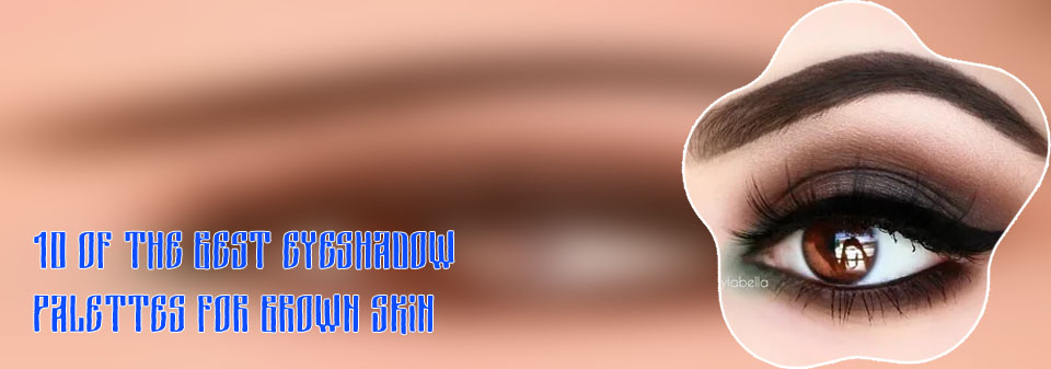 Brown eyeshadow