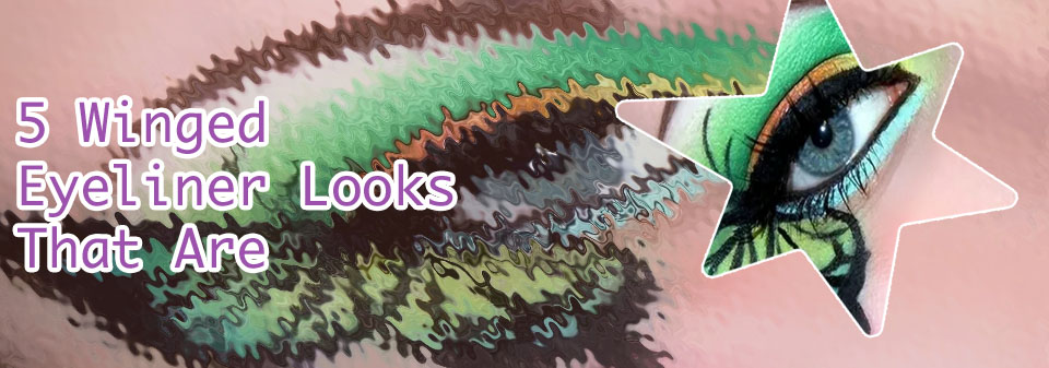 Butterfly eyeliner
