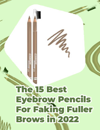 Eyebrow pencil and gel