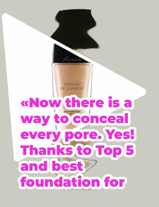 Foundation for large pores