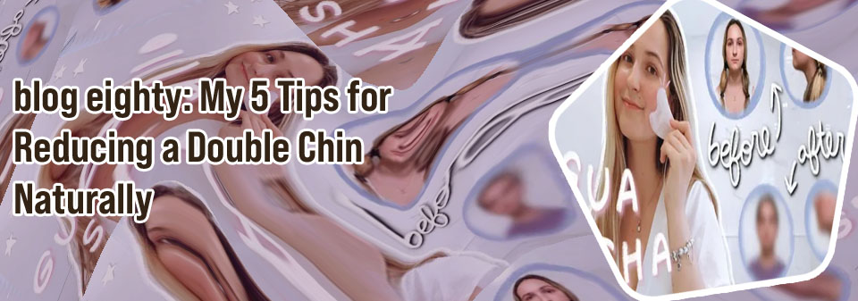 Gua sha for double chin and jawline