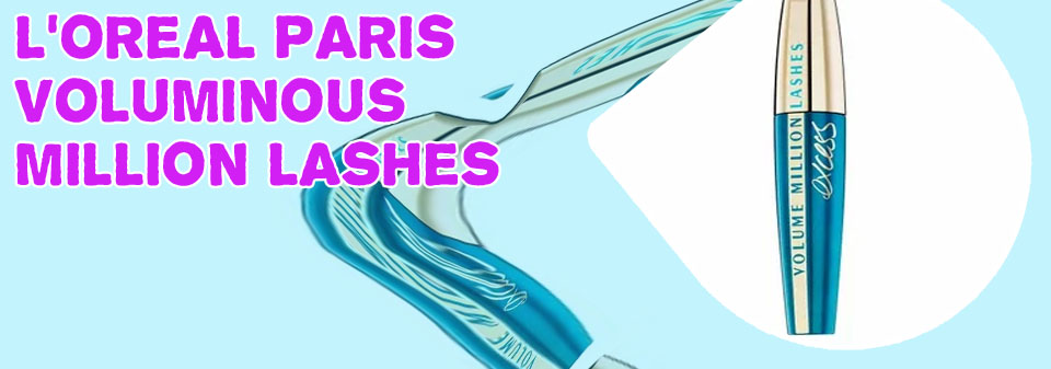 Loreal million lashes waterproof mascara