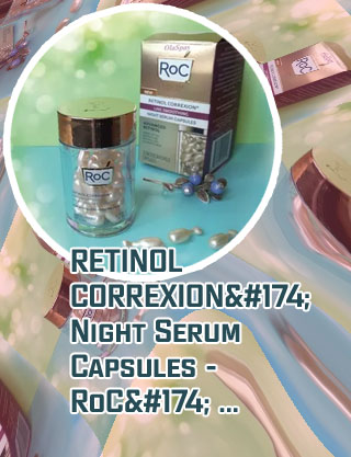 Roc retinol night serum capsules